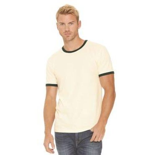 3604 Next Level Men’s Premium Fitted Cotton Ringer Tee