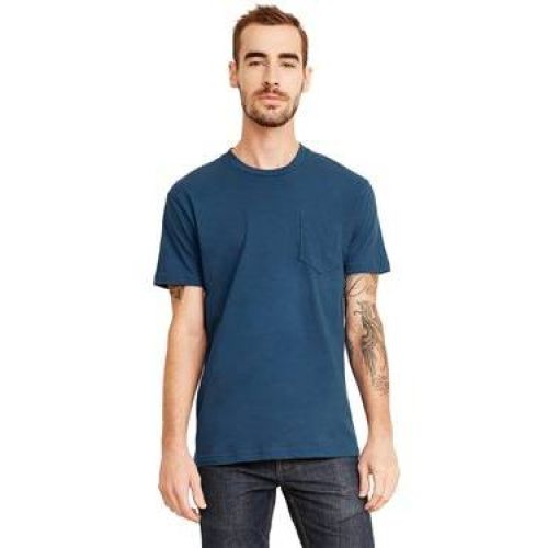 3605 Next Level Adult Cotton Pocket Tee