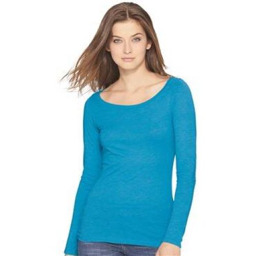 6731 Next Level Women’s Triblend Long Sleeve Scoopneck Tee