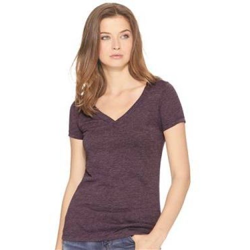 6740 Next Level Women’s Triblend Deep V