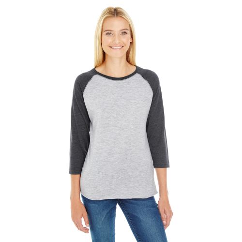 LAT ladies 3/4 sleeve raglan