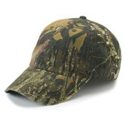 Garment-Washed Camo Cap