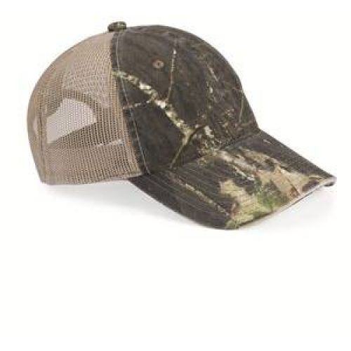 Washed Brushed Mesh Cap