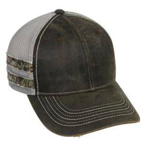 Frayed Camo Stripes Cap