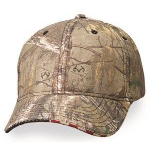 American Flag Sandwich Camo Cap