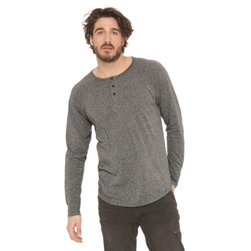 Next Level Men’s Triblend Long-Sleeve Henley