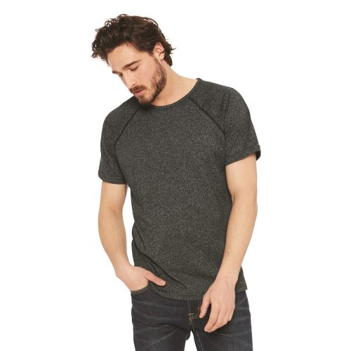Next Level Men’s Mock Twist Short-Sleeve Raglan T-Shirt