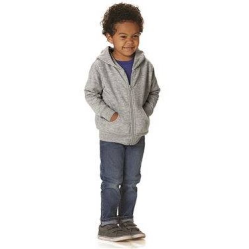 Toddler Full-Zip Fleece Hooded Sweatshirt