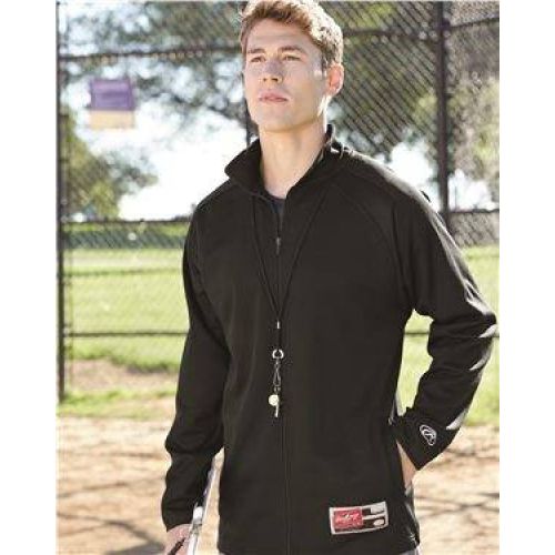 Full-Zip Flatback Mesh Fleece Jacket