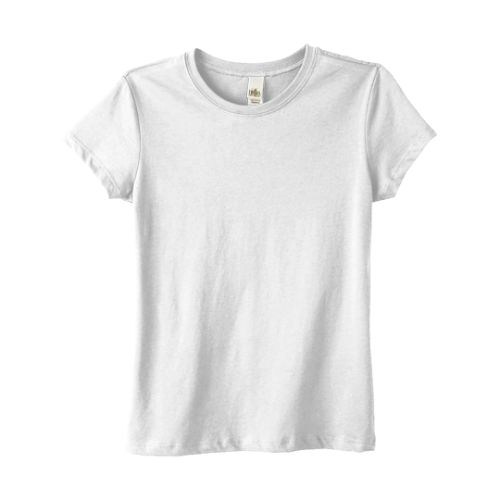 Bella Ladies’ 100% Organic Cotton Short-Sleeve Crew Neck Jersey