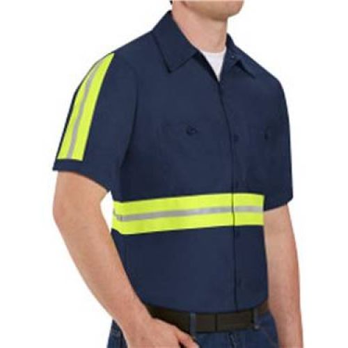 Enhanced Visibility Industrial Work Shirt