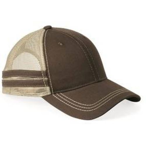 Trucker Cap with Stripes