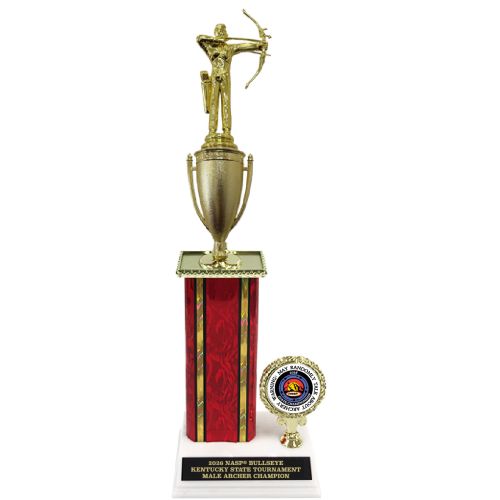 2026 NASP® 1 Post State Trophy (Bullseye) - EAPromos
