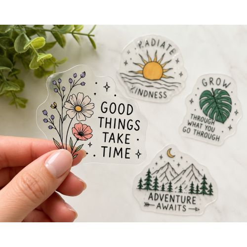 Clear Custom Stickers