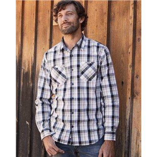 Vintage Plaid Long Sleeve Shirt