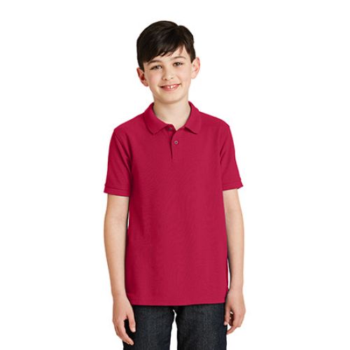 Port Authority Youth Silk Touch Polo