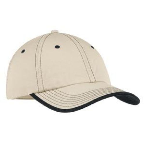 C835 Port Authority Vintage Washed Contrast Stitch Cap