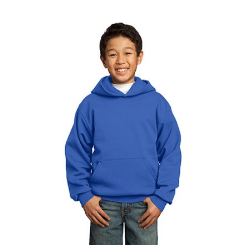 Port & Company - Youth Core Fleece Pullover Hooded Sweatshirt