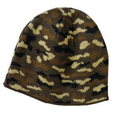 Port & Company - Camo Beanie Cap - Rainbow Lettering