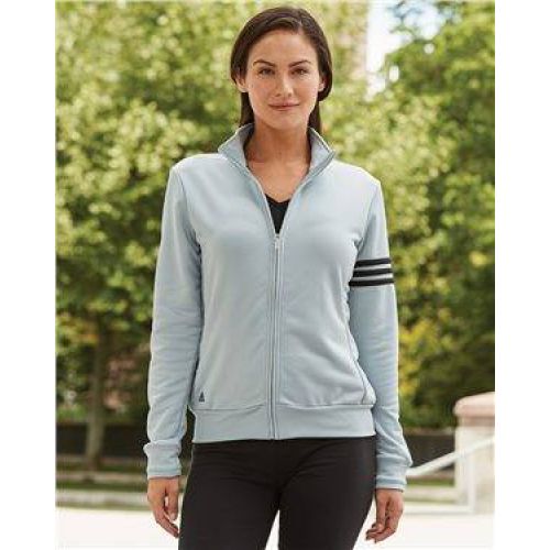 Women’s ClimaLite 3-Stripes French Terry Full-Zip Jacket