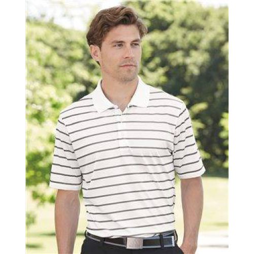 PUREMOTION 2-Color Stripe Jersey Sport Shirt