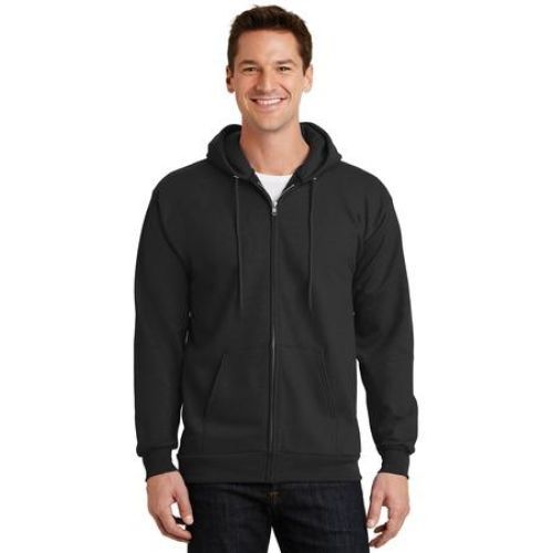 Port & Company – Essential Fleece Full-Zip Hooded Sweatshirt