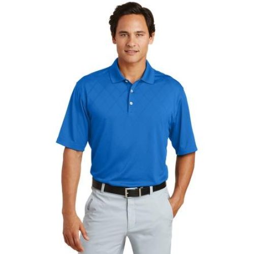 349899 Nike Dri-FIT Cross-Over Texture Polo