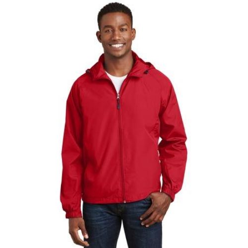 JST73 Sport-Tek Hooded Raglan Jacket