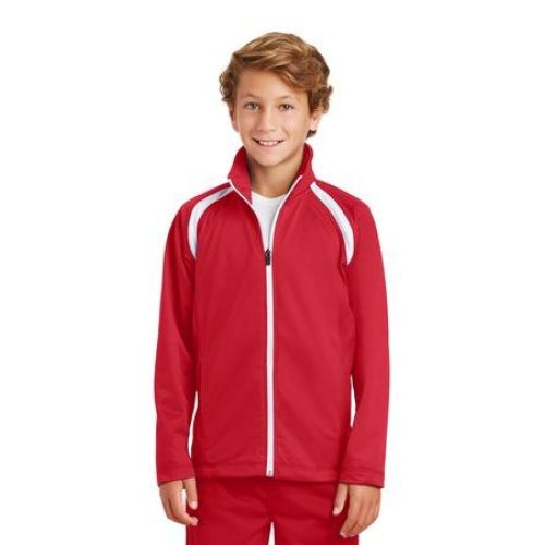 Sport-Tek Youth Tricot Track Jacket