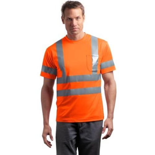 CornerStone – ANSI 107 Class 3 Short Sleeve Snag-Resistant Reflective T-Shirt