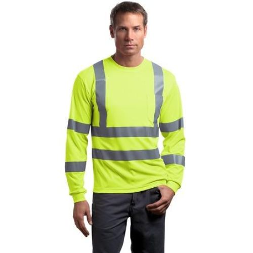 CS409 CornerStone – ANSI 107 Class 3 Long Sleeve Snag-Resistant Reflective T-Shirt