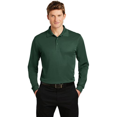 ST657 Sport-Tek Long Sleeve Micropique Sport-Wick Polo