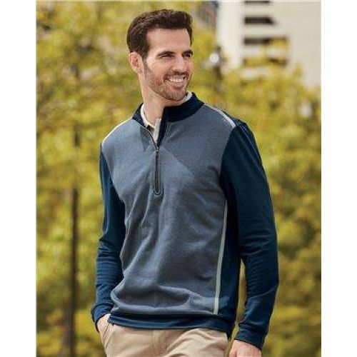 Quarter-Zip Birdseye Fleece Pullover