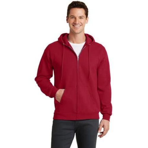 PC78ZH Port & Company – Core Fleece Full-Zip Hooded Sweatshirt