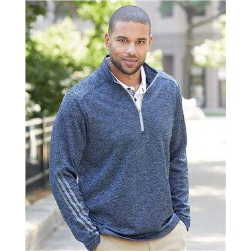 Brushed Terry Heather Quarter-Zip