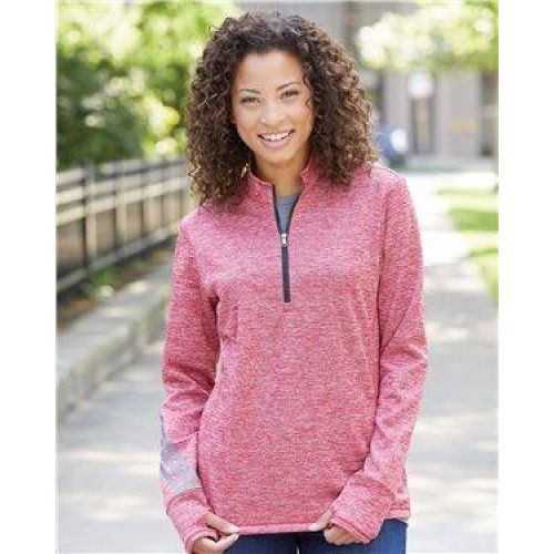 Women’s Brushed Terry Heather Quarter-Zip