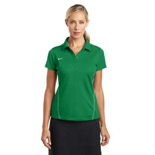 452885 Nike Ladies Dri-FIT Sport Swoosh Pique Polo