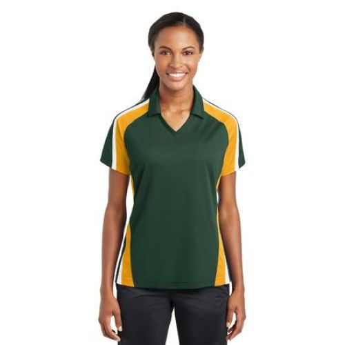 Sport-Tek Ladies Tricolor Micropique Sport-WickPolo