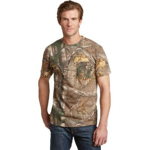 Russell Outdoors – Realtree Explorer 100% Cotton T-Shirt with Pocket