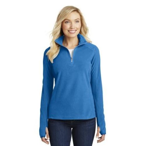 Port Authority Ladies Microfleece 1/2-Zip Pullover