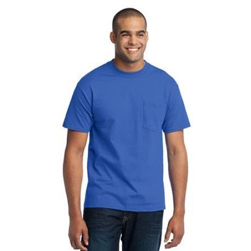 PC55P Port & Company – Core Blend Pocket Tee