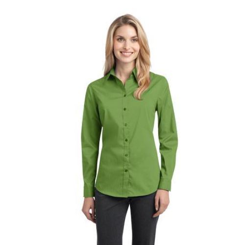 Port Authority Ladies Stretch Poplin Shirt