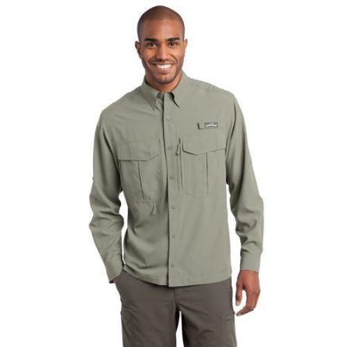 Eddie Bauer - Long Sleeve Performance Fishing Shirt - United Apparel &  Promos