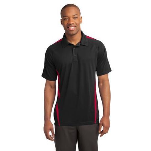 Sport-Tek PosiCharge Micro-Mesh Colorblock Polo