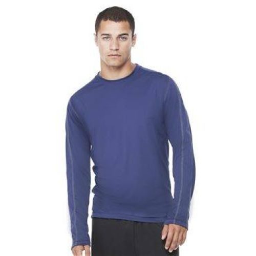 Long Sleeve Pieced Interlock T-Shirt