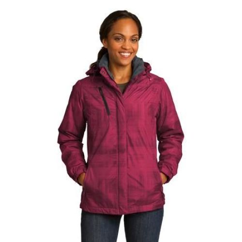 Port Authority Ladies Brushstroke Print Insulated Jacket