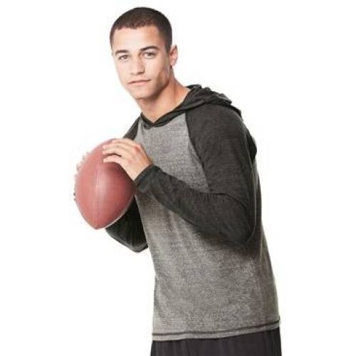 Triblend Jersey Hooded Pullover