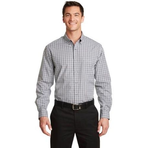 Port Authority Long Sleeve Gingham Easy Care Shirt