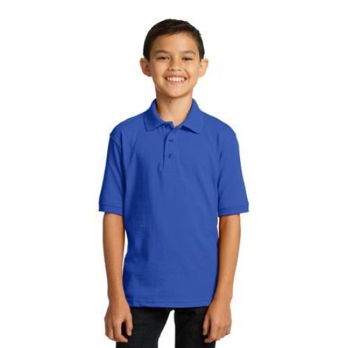 Port & Company Youth Core Blend Jersey Knit Polo