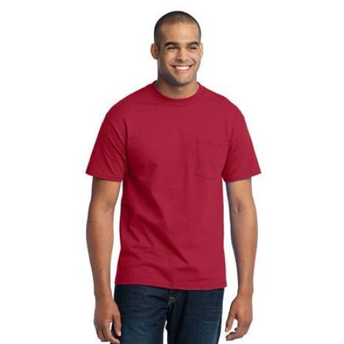 Port & Company Tall Core Blend Pocket Tee